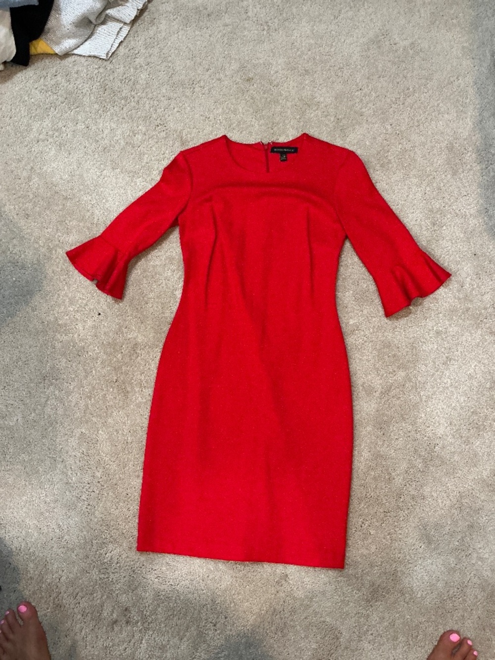 Red dress